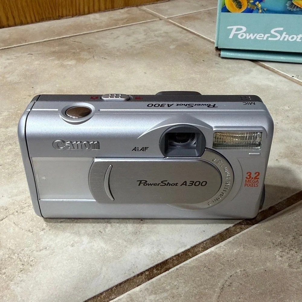 Canon PowerShot A300 Gray Digital Camera